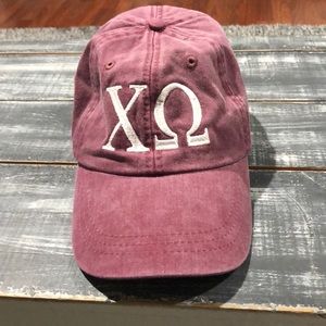 Sorority Chi Omega Baseball Hat One Size Fits All